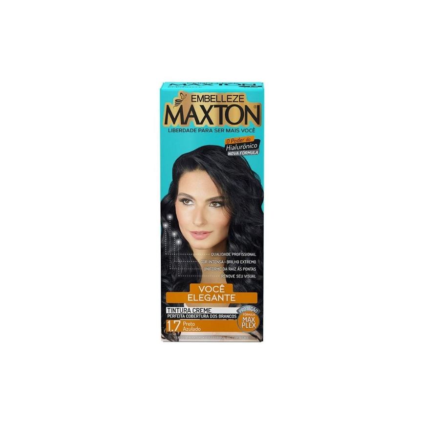 Tintura Maxton Preto Azulado Mistério 1.7