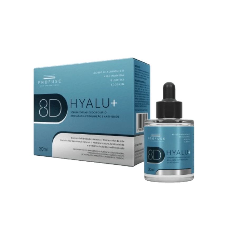 Sérum Facial Profuse 8D Hyalu+ Fortalecedor com Ácido Hialurônico 30ml