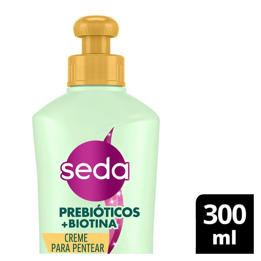 Creme de Pentear Seda Força & Crescimento Prebióticos + Biotina 300ml