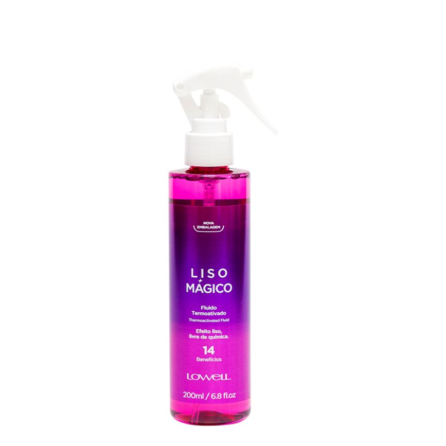 Lowell Liso Mágico – Fluido Termoativado 200ml