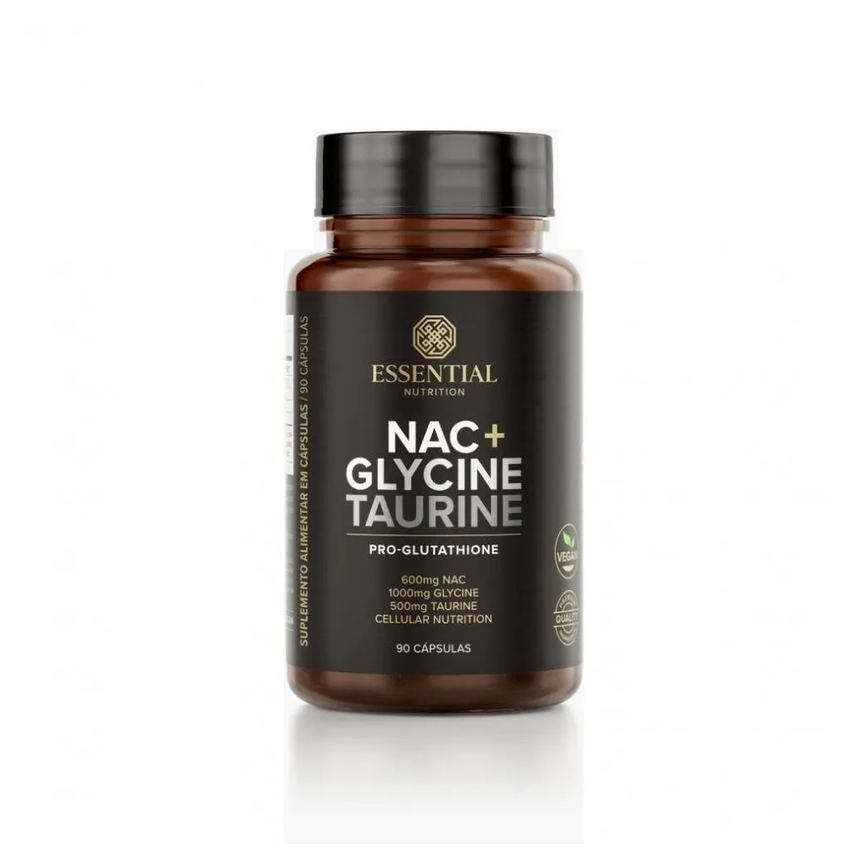 Nac + Glycine Taurine (90 cápsulas) – Padrão: Único