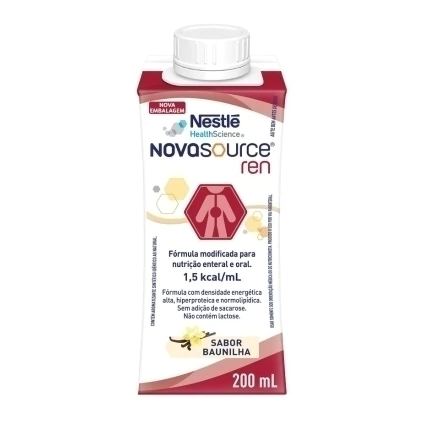 Nutrição Enteral E Oral Novasource Ren Baunilha 200Ml