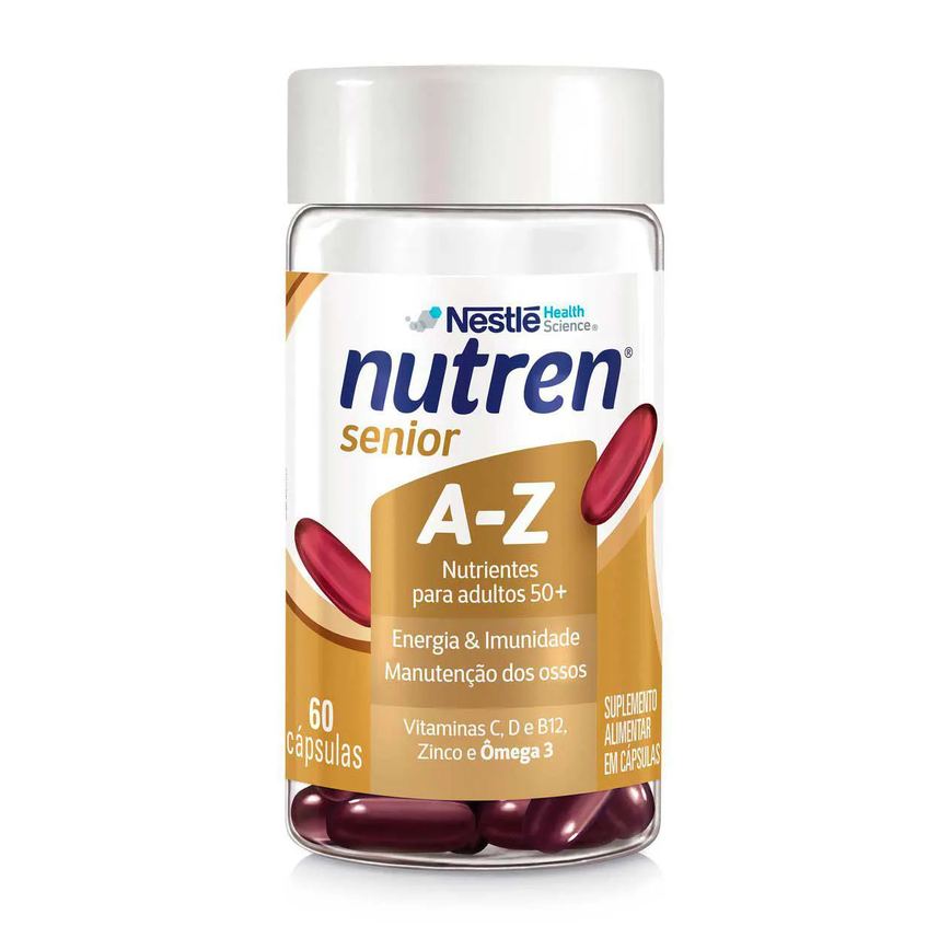 Polivitamínico Nutren Senior A-Z 60 cápsulas
