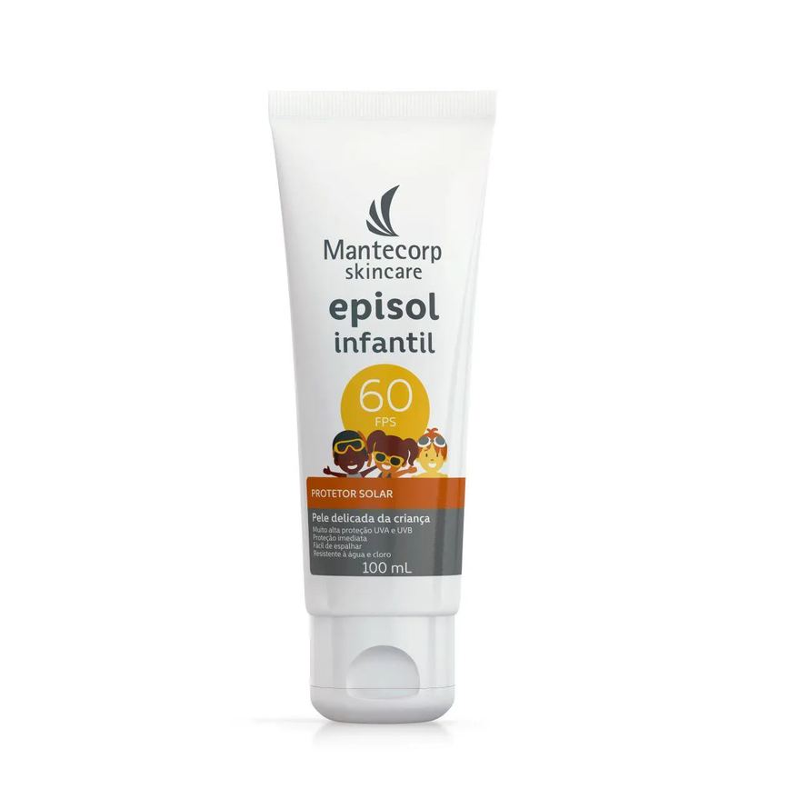 Protetor Solar Corporal Infantil Episol FPS 60 100ml