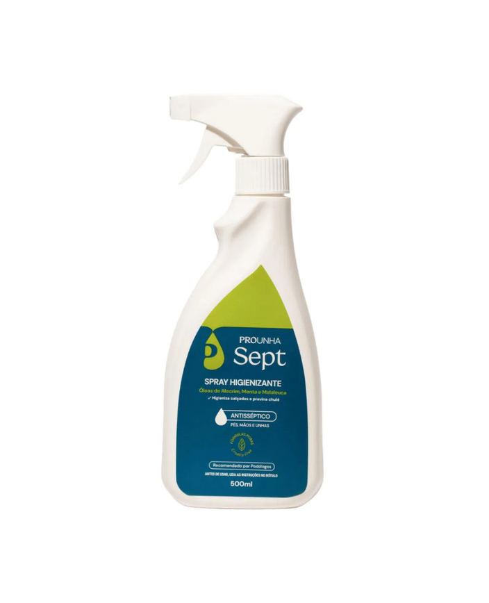 Sept Spray Higienizante com Válvula 500Ml Pro Unha