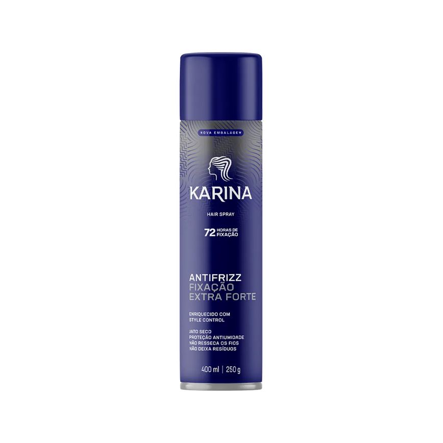 Spray Fixador Karina Fixação Extra Forte 400ml