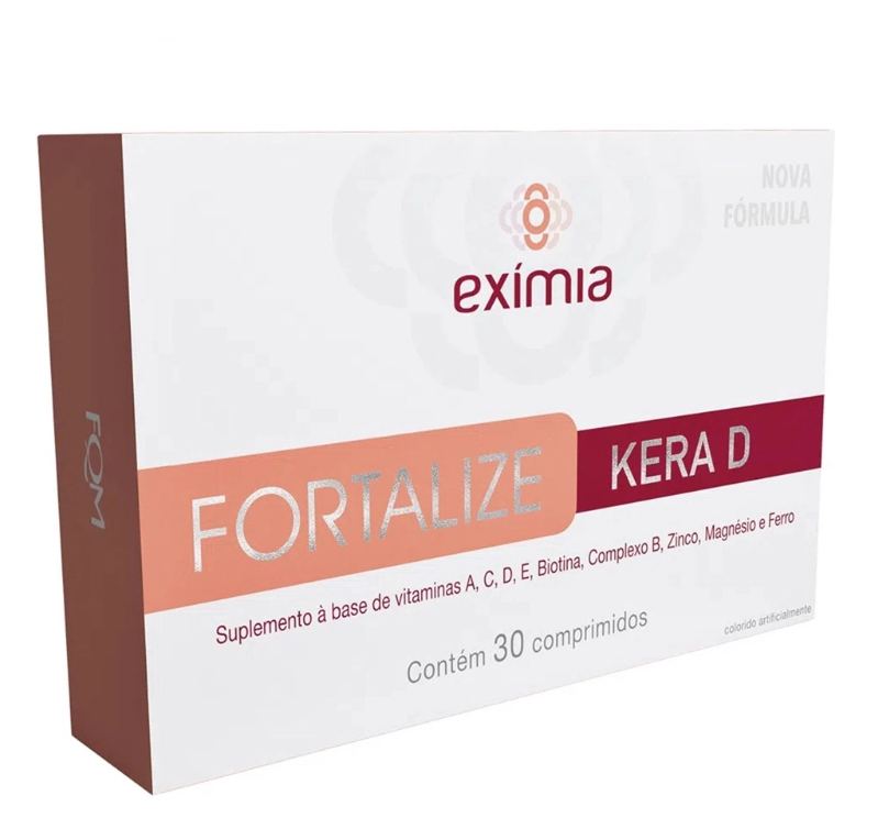 Eximia Fortalize Kera D 30 comprimidos