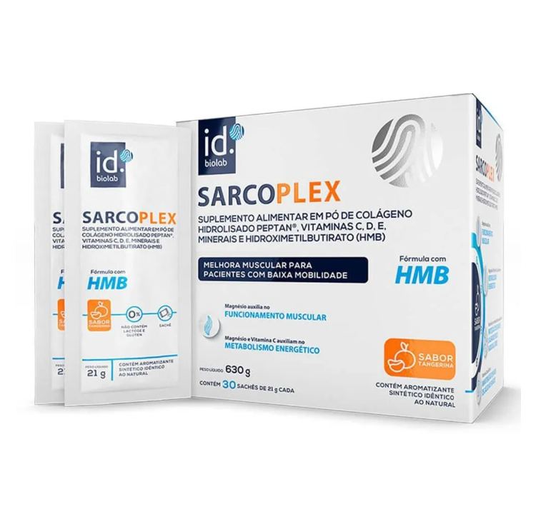 Sarcoplex sabor Tangerina 30 sachês