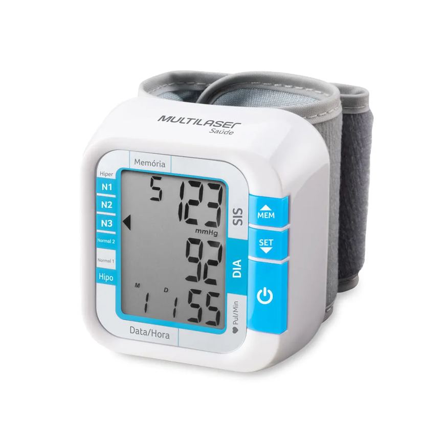 Aparelho Multilaser Pressao Digital Pulso Hc20
