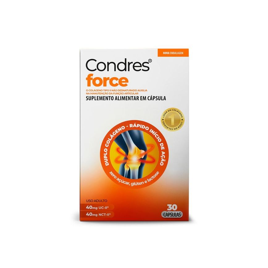 Colágeno Uc-ii + Nct-ii Condres Force 30 Cápsulas