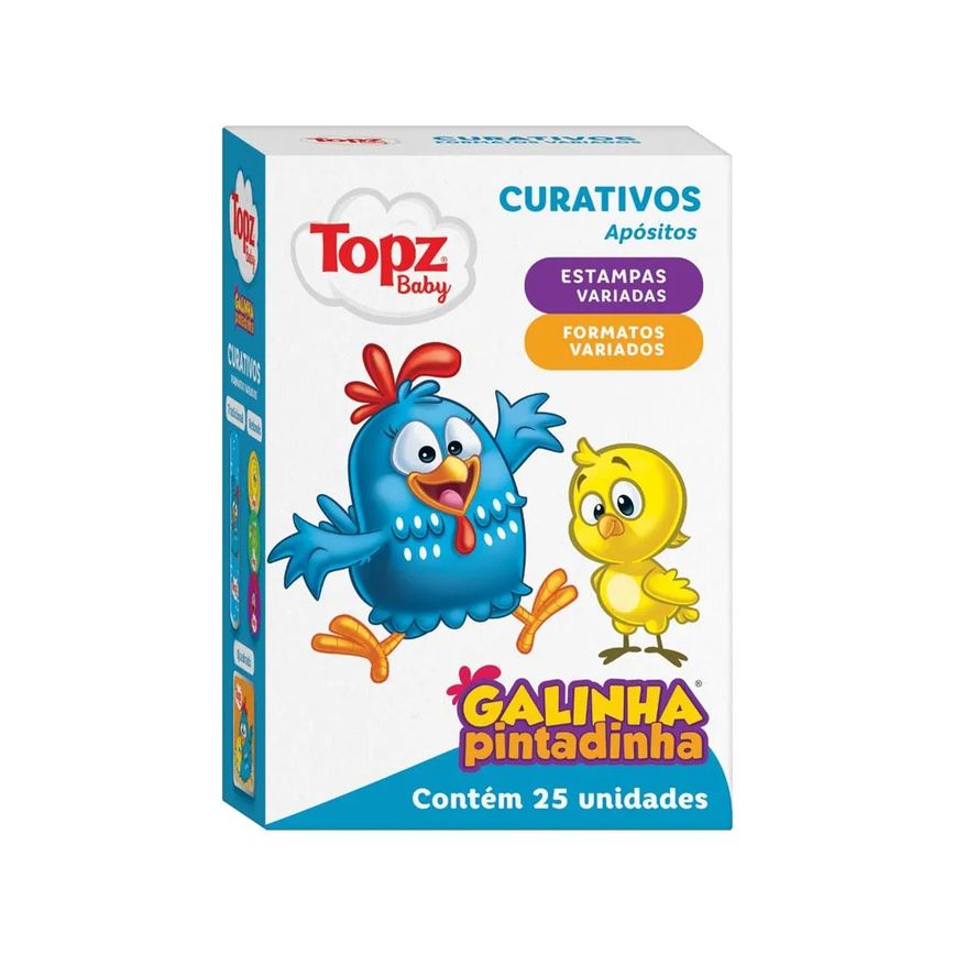 Curativo Cremer Galinha Pintadinha Com 25 Unidades