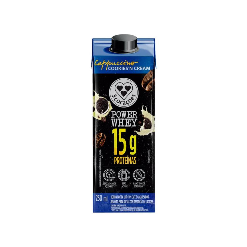 Power Whey 15g Cappuccino 250ml Cookies